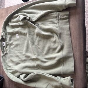 Nike Sage Green Fleece Crew Neck
